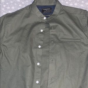 Green 100% Cotton long sleeve shirt